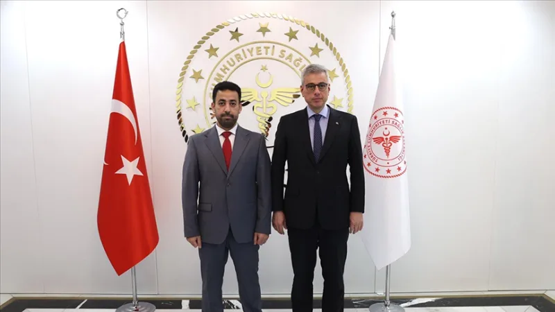 El ministro de Sanidad Memişoğlu se reunió con su homólogo sirio Musab Nizal al-Ali