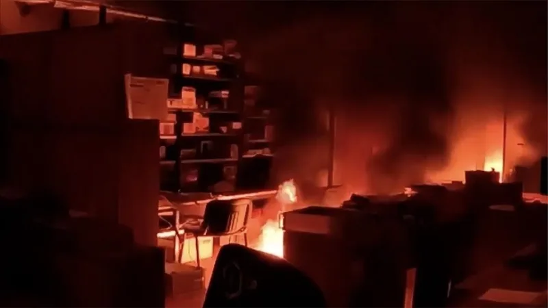 Čehijā tika aizdedzināta rūpnīca, kas saistīta ar Izraēlas ieroču ražotāju „Elbit Systems“