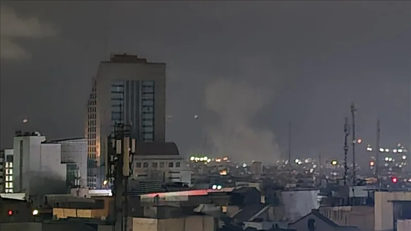 In Teheran hebben zich achtereenvolgens explosies voorgedaan