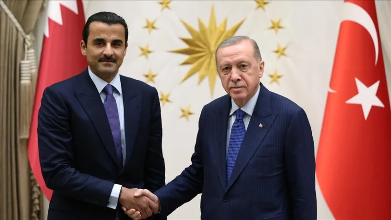 President Erdoğan heeft telefonisch gesproken met de emir van Qatar, Al Sani