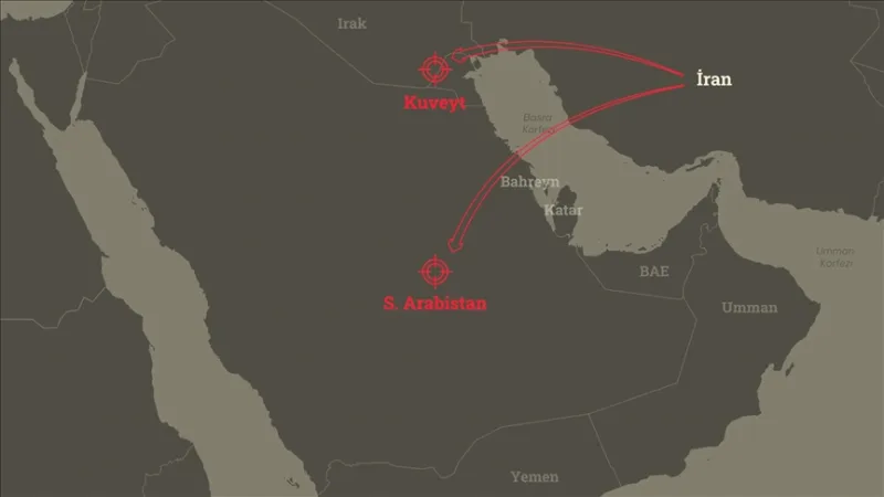 התקשורת האיראנית: מפת התשתיות האסטרטגיות של ערב הסעודית ושל כווית מונחת על שולחנו של הצבא האיראני