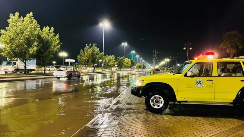 V Saúdské Arábii byla v některých oblastech přerušena výuka kvůli povodním a silným dešťům