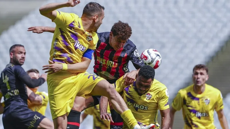 에유프스포르가 파티흐 카라귤뤼크를 2-1로 꺾었다