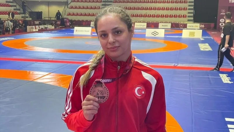 Reprezentantka kraju w zapasach Tuba Demir zajęła trzecie miejsce w mistrzostwach Europy