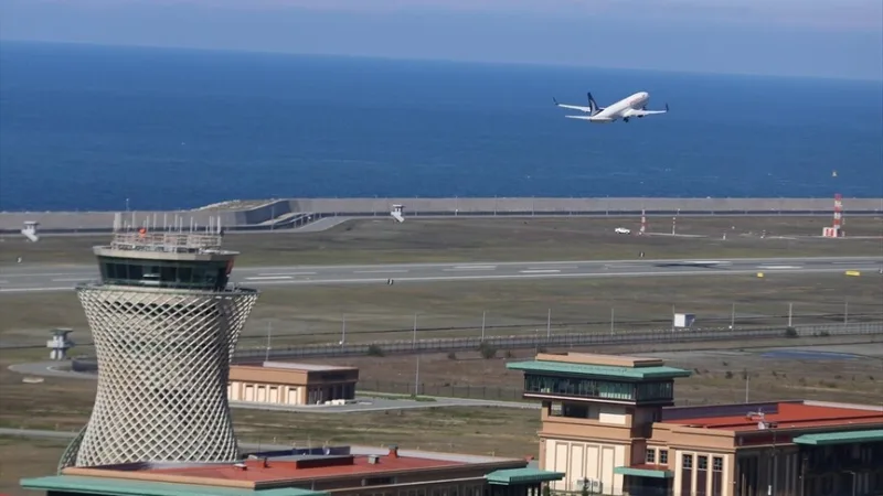 Летището Ризе-Артвин е обслужило 294 000 пътници през първото тримесечие на годината